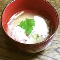 じょじょネコ's cooksnap of when they made 大きな豆腐団子汁 (鯵のつみれ汁).