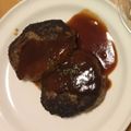 パッシーユ's cooksnap of when they made 柔らかジューシーなハンバーグ.