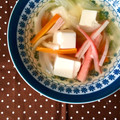ふたごゆき's cooksnap of when they made 簡単 かにかまスープ♡.