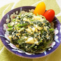 えれぼん's cooksnap of when they made ほうれん草と卵のマスタードマヨサラダ.