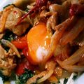 のんちむ。's cooksnap of when they made ＊まろやか♪トマト豚丼＊.