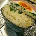 ぽんこ♡'s cooksnap of when they made ツナマヨチーズ おにぎらず.