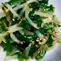 クックI7I5L1☆'s cooksnap of when they made モヤシとニラの簡単カラシ醤油和え♪.