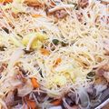 ねこねこさーん's cooksnap of when they made 簡単♪美味しい♪焼きビーフン！.