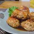 ダイナマイト漆黒's cooksnap of when they made 大葉香る蓮根入り塩麹つくね♪.