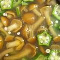 クックBLTENE☆'s cooksnap of when they made 胃腸に嬉しい◎おくらとなめこのみそ汁.