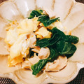 くーみんぐ's cooksnap of when they made 卵と小松菜とささみのラーポンマヨサラダ.