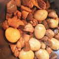 のん's cooksnap of when they made 鶏肉とこんにゃくとゆで卵のピリ辛煮.