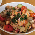 i_yokan's cooksnap of when they made タコとエビのアヒージョ♪.