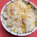 しおりポンママ's cooksnap of when they made 液体塩こうじでとうもろこしご飯.