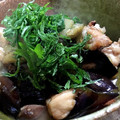 ちゃちゃまる26's cooksnap of when they made 簡単！なすと鶏のさっぱりべんりで酢煮.