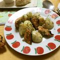komutatata's cooksnap of when they made 鮭とじゃがいものペペロンチーノ風ソテー.