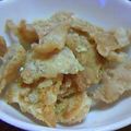 とのさまの家来's cooksnap of when they made レンジdeとり皮のから揚げ.