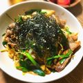 なっちゃんちの食卓's cooksnap of when they made ♡豚キムチパスタ♡.
