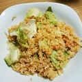 pnyo's cooksnap of when they made 冷ご飯で　簡単レタスチャーハン.