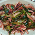 しんちゃのすけ's cooksnap of when they made 簡単！イカと長ねぎの生姜焼き！.