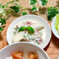 Susie845's cooksnap of when they made 簡単おもてなし　ささみヨーグルトソース.