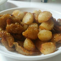 こた梅's cooksnap of when they made 揚げにんにくと鶏皮チップス.
