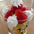 おつね's cooksnap of when they made 簡単！低コスト！いちごのパフェ♡.