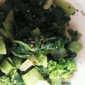 ずっこけ123's cooksnap of when they made 【早ウマっ！】チンゲン菜の白ゴマ和え.
