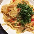 higu310tty's cooksnap of when they made 大葉香るフレッシュトマトのチーズパスタ♪.