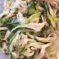 JATIS's cooksnap of when they made 蒸し鶏の中華風サラダ.