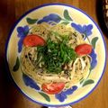 クックリックチック's cooksnap of when they made キノコと大葉のパスタ.