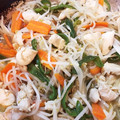ねこねこさーん's cooksnap of when they made 簡単♡ヘルシーささみもやしピーマン炒め.