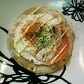 ゆりYO船長's cooksnap of when they made 油なし♡レンジで簡単ハムエッグトースト.