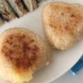 ☆santo☆'s cooksnap of when they made 子供の大好物！チーズが入った焼おにぎり.