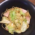 クックRJG0L2☆'s cooksnap of when they made スパゲッティ焼肉のたれ味.