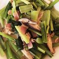 清水の嫁's cooksnap of when they made 小松菜のバターコンソメ炒め 超簡単美味い.