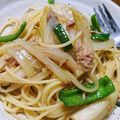 ♡Catherine's cooksnap of when they made 和風ツナ醤油スパゲッティ.