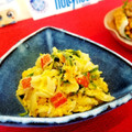 ♡礼♡'s cooksnap of when they made キャベツと炒り卵のマヨサラダ.