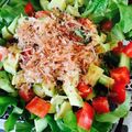 ｱｲﾊﾅ's cooksnap of when they made アボカドとキュウリとトマトの簡単サラダ.