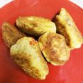 metabo3号's cooksnap of when they made 生おからと桜えびのナゲット風◇糖質制限◇.