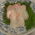 ゆまる★'s cooksnap of when they made 鯛を三枚おろし⇒刺身にしてみます.