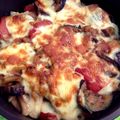 PeachTart's cooksnap of when they made ナスとトマトの味噌チーズ焼き.