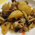 ゆたかろう's cooksnap of when they made 豚肉と山芋のオイスターソース炒め.