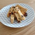 渦潮はまち's cooksnap of when they made ドライフルーツのビスコッティ.