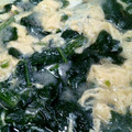 まなち☺'s cooksnap of when they made 簡単！白だしでほうれん草と卵のお吸い物.