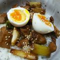 おーのかずなり's cooksnap of when they made まぐろとねぎのやきとり丼.