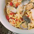 kiyoねぇ's cooksnap of when they made たっぷりシーフードのトマトパスタ.