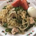 まめまつげ's cooksnap of when they made 余り野菜と温玉で☆絶品焼うどん＠めんつゆ.