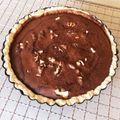 春と夏のママ's cooksnap of when they made 低カロリー！冷たいチョコ☆タルト、簡単！.