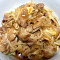 はるこ⁂'s cooksnap of when they made 豚肉玉ねぎもやしのマイルドケチャ炒め★.