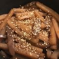 ゆちゅママ's cooksnap of when they made こんにゃくのきんぴら.