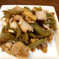 jinchoge's cooksnap of when they made フキと豚肉の炒め物.