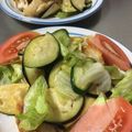 ううたん☆'s cooksnap of when they made 揚げギョーザのさっぱり焼き肉風サラダ.