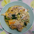 tinico's cooksnap of when they made 小松菜と麩の卵とじ.